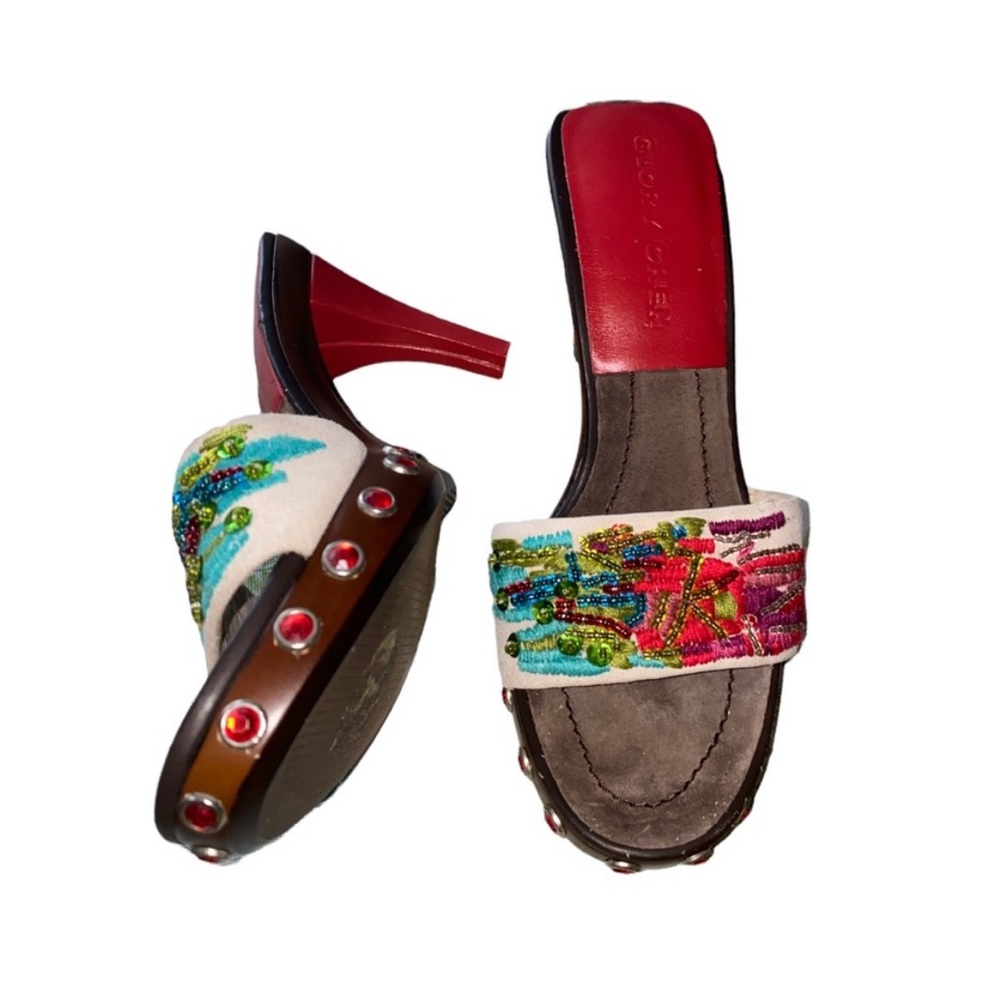Glory Chen Sandal Heels Size 5